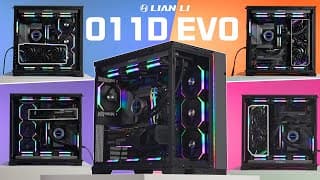 2가지모드에 5가지옵션, 내 맘데로 변경 가능한 최종진화형 컴퓨터케이스 리안리 PC-O11D EVO