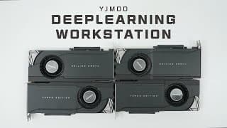 (ASMR) 딥러닝 Deep learning 서버 스레드리퍼 프로 3975WX + RTX3090 4-WAY 빌드