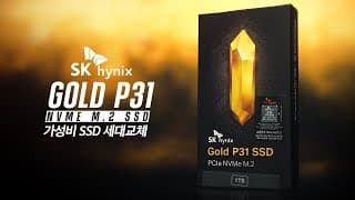 이제 삼성 PM981A말고 SSD 이거 쓰세요. SK하이닉스 Gold P31 NVMe SSD. 광고인데도 추천할 수밖에 없는 이유!